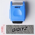 thumbnail image 2 of Baohd Roller Stamp ID Protection Confidentialité Garde Information Identité Adresse Bloqueur, Bleu, 2 of 9