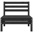 thumbnail image 5 of vidaXL 4 Piece Garden Lounge Set Solid Pinewood Black, 5 of 5