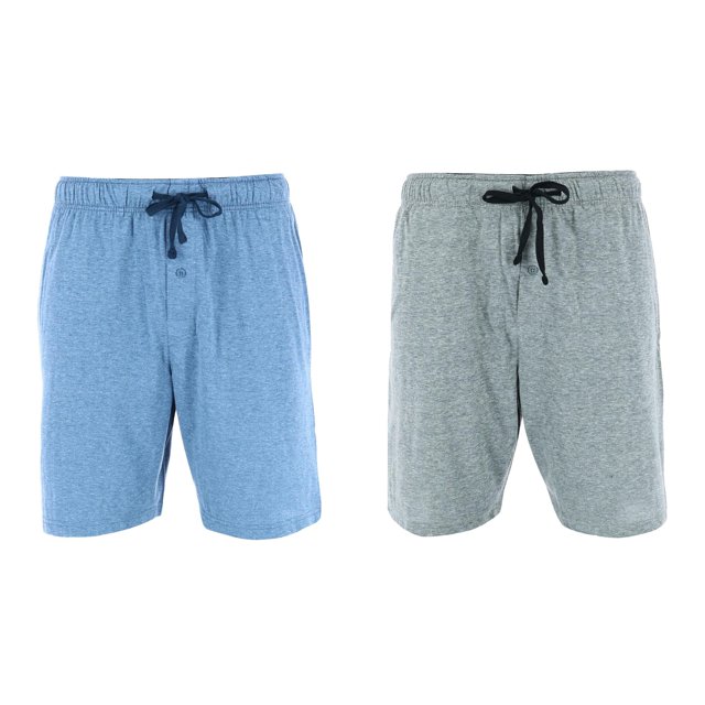 Hanes Short de Pyjama en Tricot (Lot de 2) (Grande Taille pour Hommes)