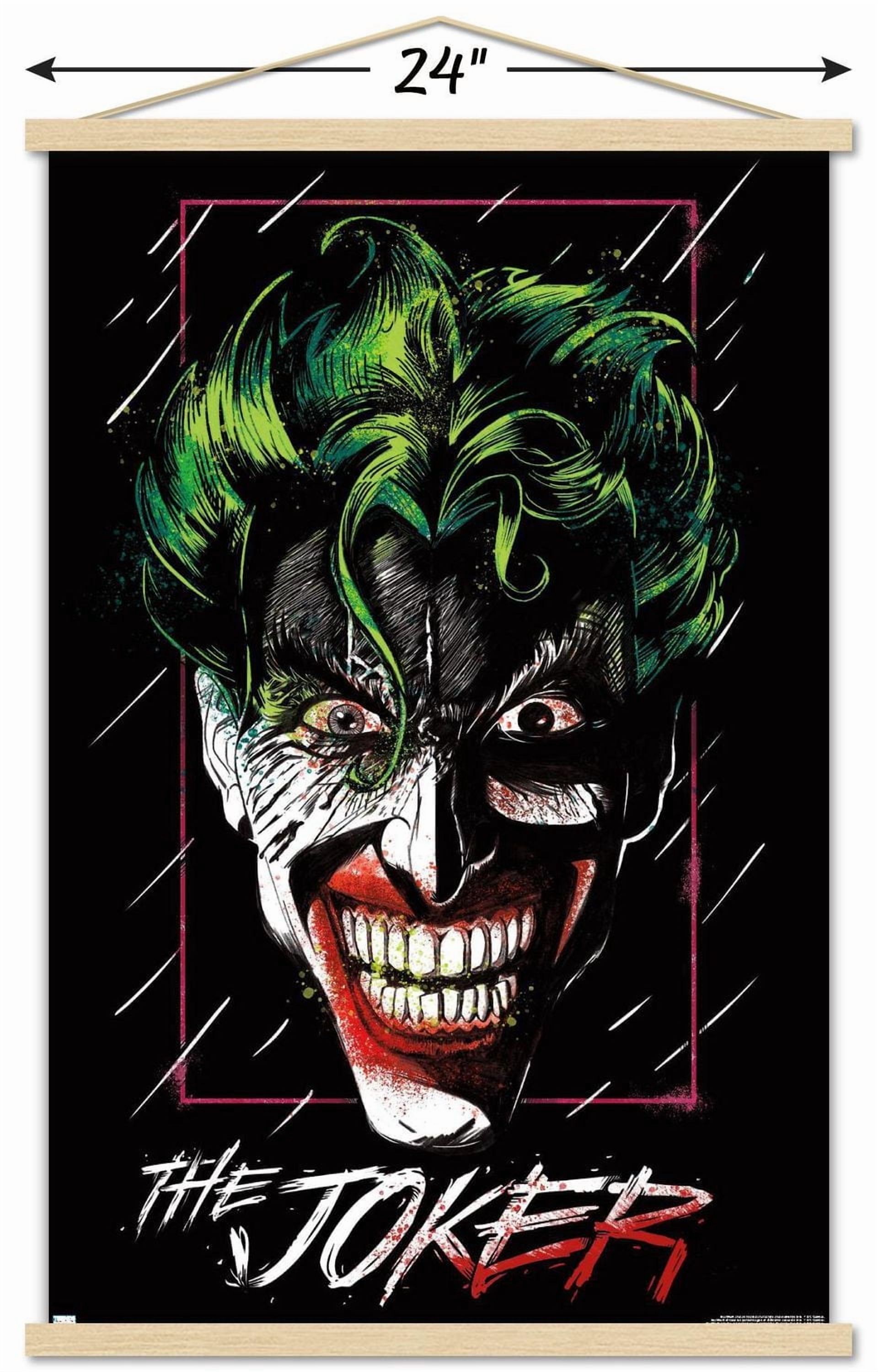 DC Comics - The Joker - Up Close Wall Poster