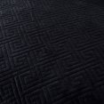 thumbnail image 4 of JML Velvet Quilt Set Twin Size 2 Pieces, Soft Velvet Diamond Pattern Bedspread Coverlet Quilted Bedding Set, with 1 Pillow Sham,Black, 4 of 7