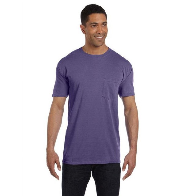 Comfort Colors T-Shirt Adulte Lourd avec Poche RS