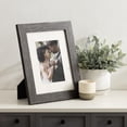 thumbnail image 2 of DesignOvation Tinta 8x10 Matted to 5x7 Grey Picture Frame, 2 of 13