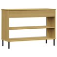 thumbnail image 5 of vidaXL Armoire Console avec Pieds en Métal Brun Bois Massif Pin OSLO, 5 of 5