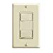 thumbnail image 2 of Decora 01754-0IS Leviton Interrupteur Double Combinaison Ivoire, 2 of 2
