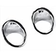 thumbnail image 3 of Couvre-lampe de Brouillard avant Chrome 2 Pcs pour Ford Explorer 2011-2015, 3 of 4