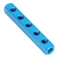 thumbnail image 1 of Aluminum Manifold Block Splitter  Compatible with Air Pumps Cylinders  Compressors for Automation Equipment, 1 of 8