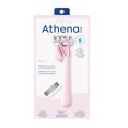thumbnail image 2 of Athena Club 5-Blade Manual Razor Kit, Rose Women, 2 of 5