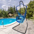 thumbnail image 3 of Sorbus Chaise Hamac, Bleu et Vert, 3 of 7