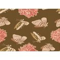 thumbnail image 1 of Ahgly Company Machine Washable Indoor Rectangle Transitional Saddle Brown Area Rugs, 5' x 7', 1 of 7