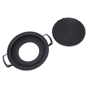 Japonais Mini Charbon portable en alliage d'aluminium de la grille de Hibachi BBQ Grille de table pour chauffage uniforme familial à usage multifonctionnel Chauffage rapide