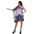 thumbnail image 2 of Moomaya Robe d'Été à Épaules Imprimées Robes de Cocktail pour Femmes Robe de Plage, 2 of 6