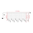 thumbnail image 3 of Dvkptbk Decorative Lights Led Ice Bar Lights, Icicle Lights Curtain Lights, Eight Function Controller for Indoor Outdoor Christmas Day Ambient Decorative Lights Lighting & Ceiling, 3 of 8
