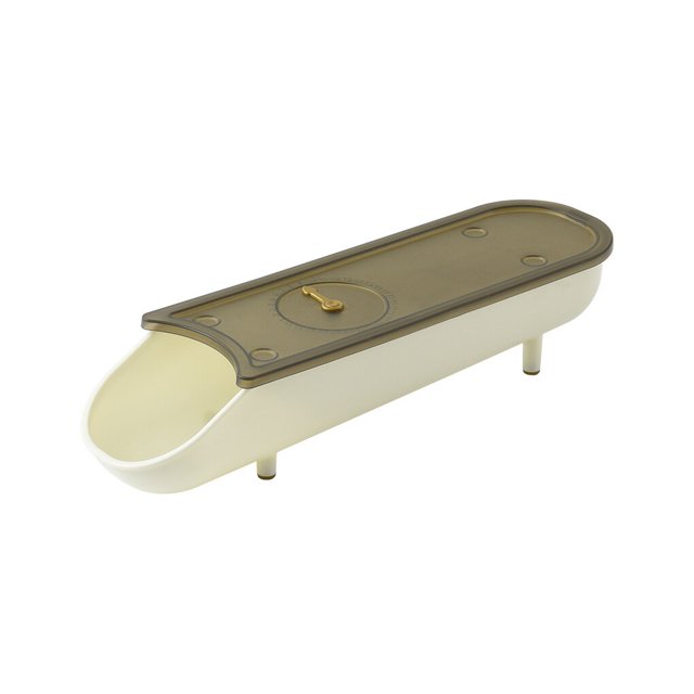 Boîte de Rangement pour Coquetier Support de Cuisine Organisation Artisanale Conteneur Multicolore Accessoires Ménagers Empilables Multi-Usages Commodité Fournitures pour la Maison Blanc