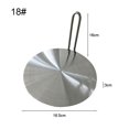 thumbnail image 3 of Disque Convertisseur pour Cuisinière à Induction en Acier Inoxydable, Plaque Diffuseur de Chaleur avec Poignée, 3 of 6
