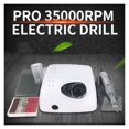 thumbnail image 2 of 35000 RPM Professional Electric Nail Drill Machine 65W Strong 210 Micromotor Manicure Pedicure Set Nail File Electric Drill Kit, 2 of 7