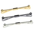 thumbnail image 1 of lionlar 3 de pack Classique Cravate Col Broche Chemise Clip Bar Broche Costume Formel Bijoux 6. 2cm, 1 of 9
