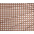thumbnail image 4 of oneOone Polyester Lycra Fabric Gingham Check Printed Fabric 1 Yard 56 Inch Wide, 4 of 4