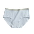 thumbnail image 1 of Ultra-Soft Cotton Imitation Girls Underwear - Breathable Mid Rise Hypoallergenic Panties (3-15Y), 1 of 2
