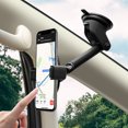 thumbnail image 2 of Universal Wireless Car Cell Phone Holder Mount, Qi Fast Wireless Charging Car Mount Vent Dashboard Windshield for Cellphones, 2 of 2