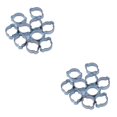 thumbnail image 1 of ZheElen O Pince pour Acier Zingué 10 Pack Robuste et Durable 28 à 31mm 2Set, 1 of 6