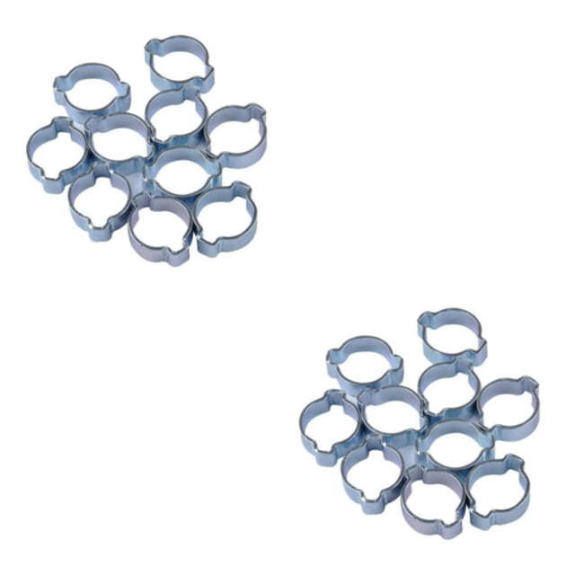 ZheElen O Pince pour Acier Zingué 10 Pack Robuste et Durable 28 à 31mm 2Set