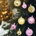 thumbnail image 4 of Christmas Ornaments 2024 Christmas Holiday Accessories Painted Christmas Balls Set Plastic Balls Window Available Christmas Tree Available Christmas Tree Small Pendant Christmas Decorations Clearance, 4 of 6
