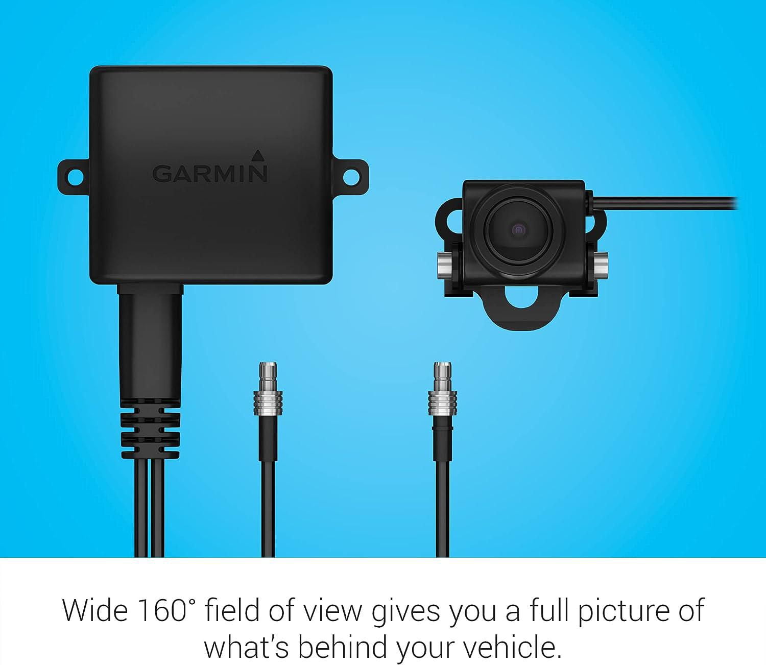 Garmin BC™ 50 – Caméra de recul sans fil, résolution HD, objectif 160 degrés, résistant aux intempéries, portée de 15,2 m pour camions, camping-cars et remorques