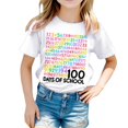 thumbnail image 1 of TZEWGL Tees For Child Printed Round Neck Short Sleeved Shirt Clothing For Baby size 10-11T, 1 of 6