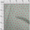 thumbnail image 1 of oneOone Cotton Poplin Fabric Dot & Chinese Hand Fan Fashion Printed Craft Fabric BTY 42 Inch Wide, 1 of 1