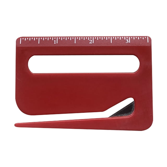 5Pcs Envelope Opener Tool, Uscallm Letter Opener Tool Envelope Slitter Mail Opener With Concealed Blade Package Opener Cutter Wrapping Paper Cutter 3-in- Magnifying Glass With Ruler
