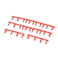 thumbnail image 4 of Accessoires de Remplacement pour Oeillets de Cordage de Raquette/raquette de Badminton - 11 Clous et Type Rouge, 4 of 7