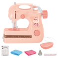 thumbnail image 1 of HILABEE Kids Portable Sewing Machine Development Toys Household Appliance Role Play Toy Pink, 1 of 8