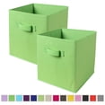 thumbnail image 1 of YOYTOO Lot de 2 Bacs de Rangement en Tissu Pliables, Bacs de Rangement Pliables de 11 Pouces, 1 of 7