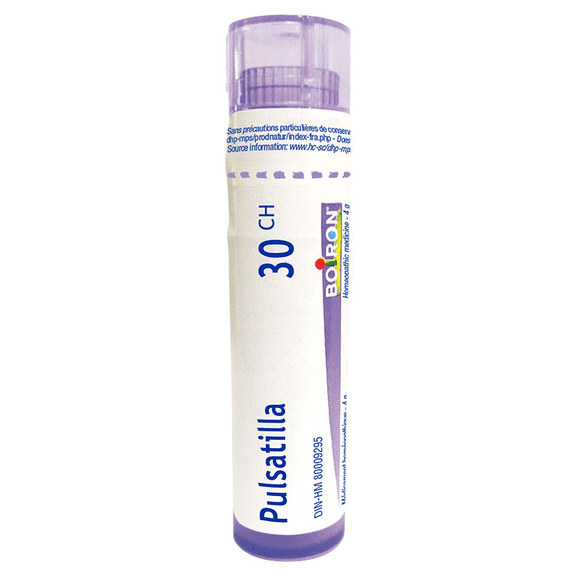Boiron Pulsatilla 30CH – 4g (Approx. 80 Pellets) – Homeopathic Medicine for Targeted Relief