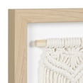 thumbnail image 2 of Œuvre d'art encadrée de Macramé tissé Design 2 hometrends, 2 of 8