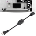 thumbnail image 1 of US Power Extension Cord with On Off Switch,  Material, Practical, PVC Outer Quilt, Exquisite Workmanship, 16AWG, Pure Copper Conductor, 12Amp/125V, Nema 1-15P Male to, 1 of 8