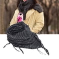 thumbnail image 2 of Scarf Unisex Lightweight Plaid Pattern Cotton Keffiyeh Scarf for Winter, 2 of 11