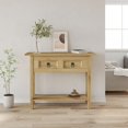thumbnail image 1 of vidaXL Console Table Mexican Pine Corona Range 93x34.5x73 cm, 1 of 4