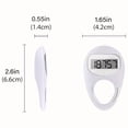 thumbnail image 3 of Estbridge Podomètre de Marche Simple Compteur de Pas 3D pour Hommes Femmes, 3 of 5