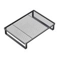 thumbnail image 1 of GROWTH TANK Cookware Holder Stand Countertop Microwave Stand for Cupboard Closet Kitchen Black S, 1 of 9