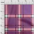 thumbnail image 1 of oneOone Tissu en Coton à Carreaux Tartan 56 Pouces de Large, 1 of 4