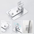 thumbnail image 3 of Aluminum Shower Head Holder Stand Adjustable Bracket Strong Wall Mount, 3 of 6