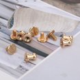 thumbnail image 4 of Filfeel 20Pcs Round Head Solid Copper Nail Rivet Button 7x5mm DIY Round Head Stud Spot Screwback For Leather Craft Decoration Bag Shoes Repairs(Bronze ), 4 of 8