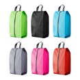 thumbnail image 4 of Becaristey Pochettes de Chaussures de Voyage Sac de Rangement Noir m 1Set, 4 of 6