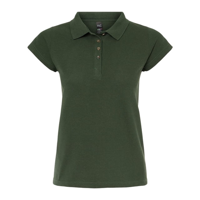 M&O 7600 Women's Ringspun Polo