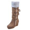 thumbnail image 2 of Herrnalise Bottes Aguichant Automne et Hiver Mode à Talons Hauts pour Femmes, 2 of 6