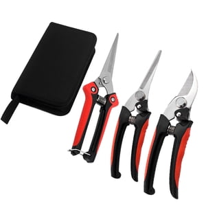 Pruning shears set for gardening trees, manual pruning shears, manual garden pruning shears, stainless steel