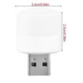 thumbnail image 3 of maskred USB Plug Lamp 6500K 3000K Table Computer Charging LED Reading Light, 3 of 6