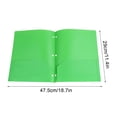thumbnail image 1 of Sktrjpolfis Dossiers en Plastique Robustes, Format Lettre avec Pochettes pour le Rangement de Documents de Bureau, 1 of 6